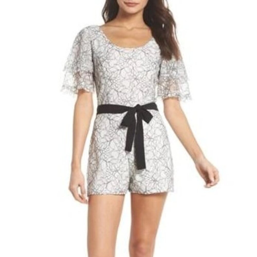 Ali & Jay Tower Bar Lace Romper